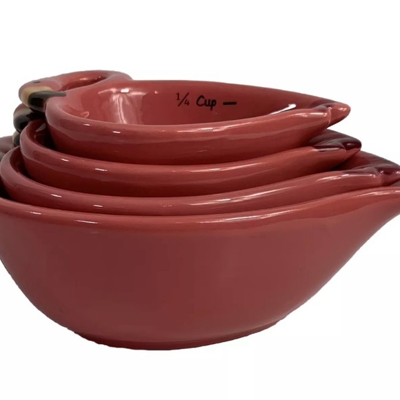 Flamingo Nesting Measuring Cups, Set of 4 - Picture 3 of 8